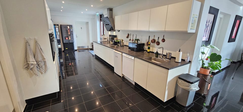 Shared fridge, electric kettle, highchair