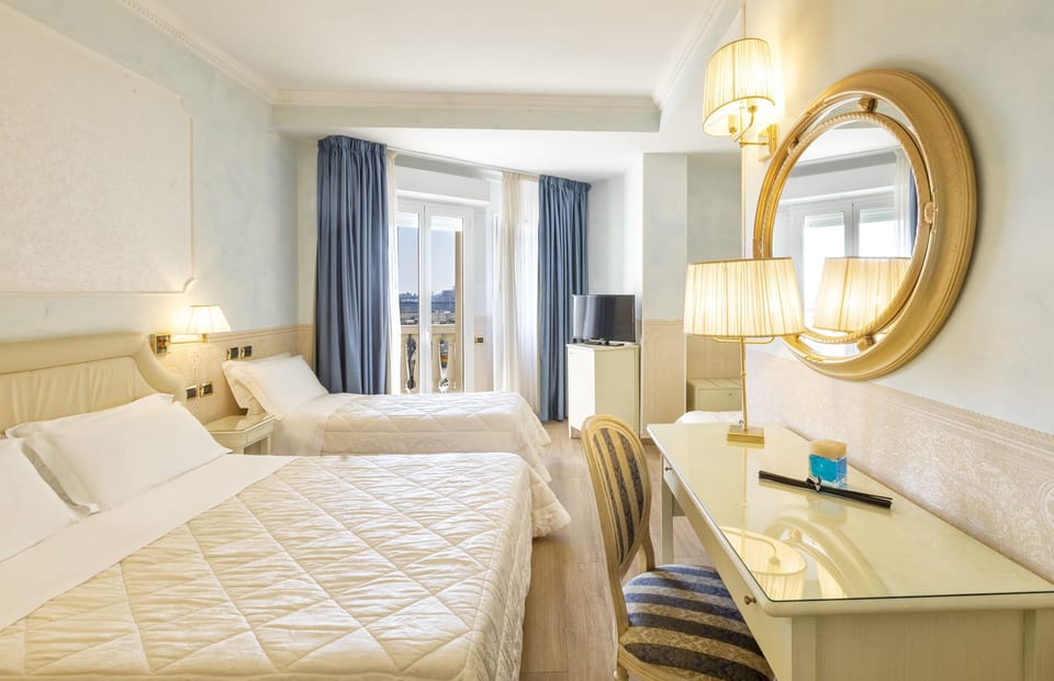 Quadruple Room | Premium bedding, minibar, in-room safe, desk