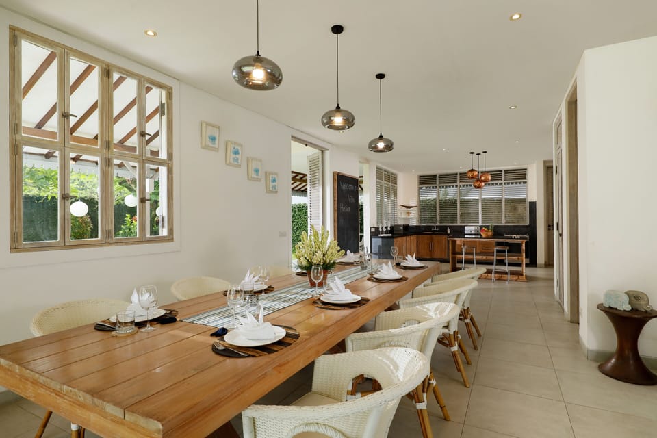 5 Bedroom Pool Villa | Private kitchen | Shared fridge, microwave, oven, coffee/tea maker