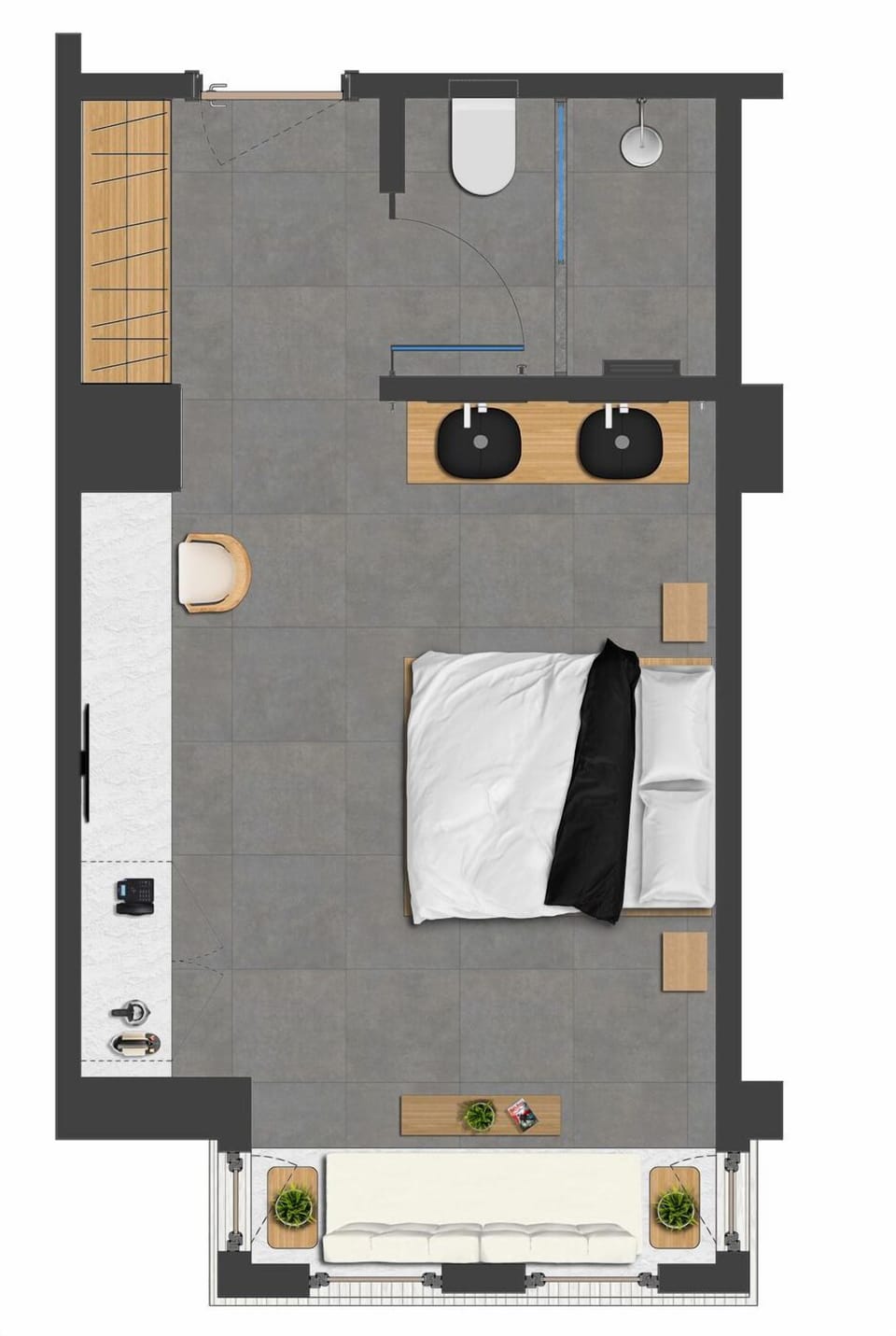 215 - Deluxe Standart | Premium bedding, minibar, in-room safe, desk