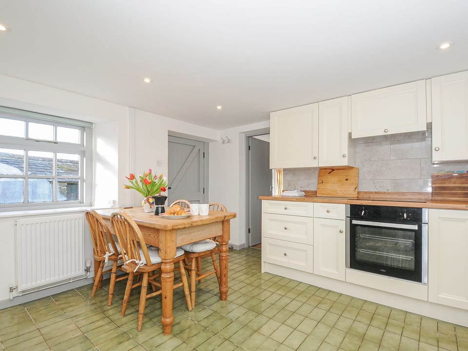 Fridge, dishwasher, electric kettle, toaster