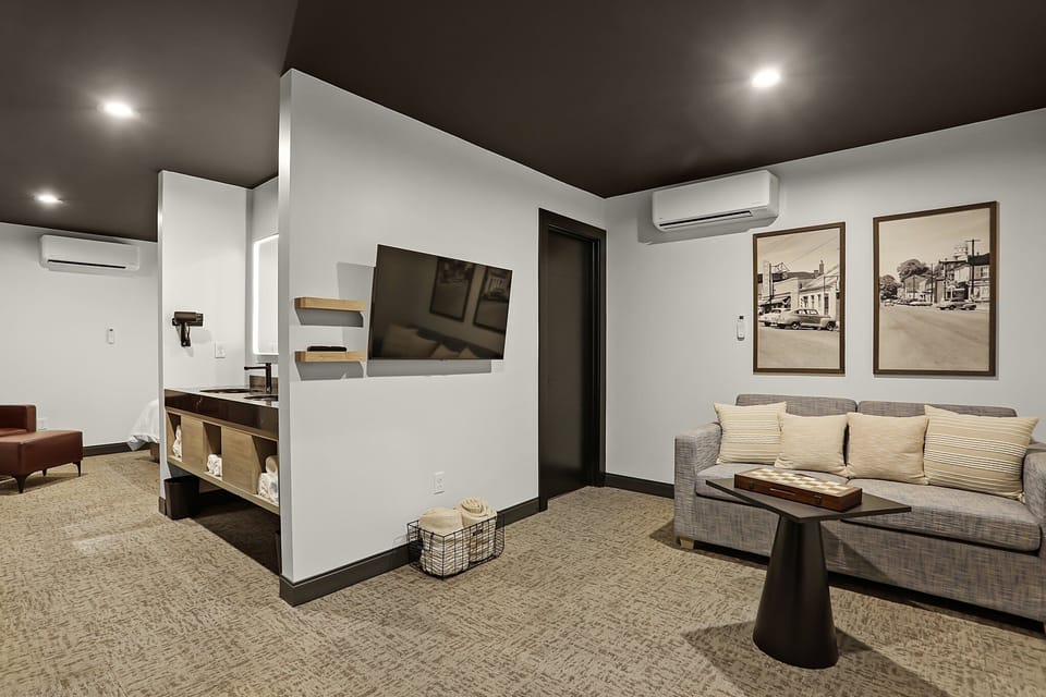 Family Room | Down comforters, in-room safe, iron/ironing board, free WiFi