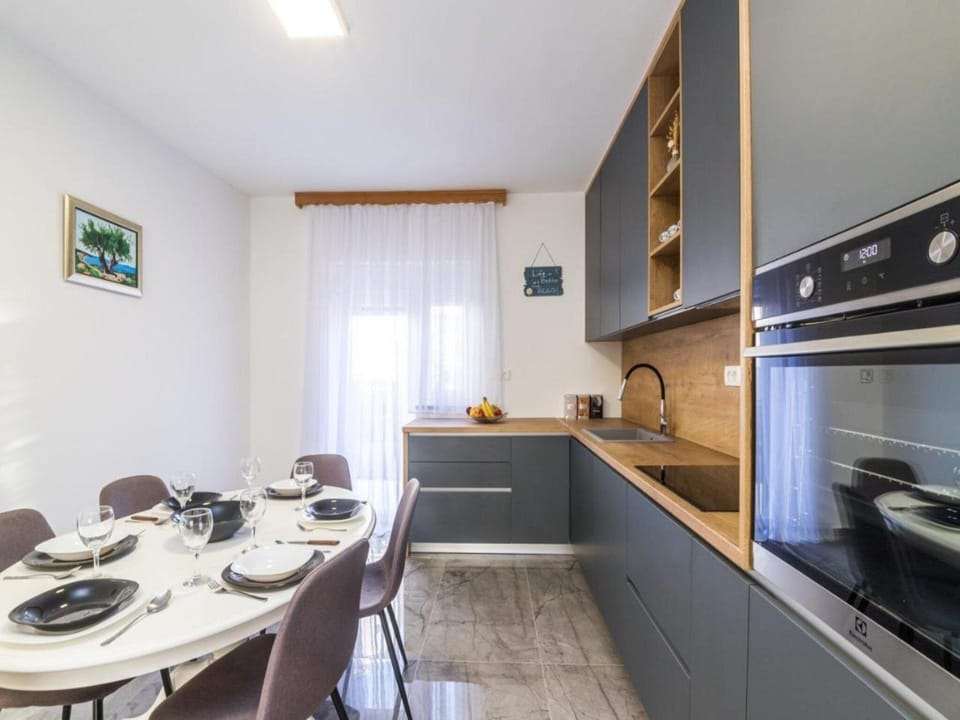 House (Three Bedroom Holiday Home with Jacuz) | Private kitchen | Fridge