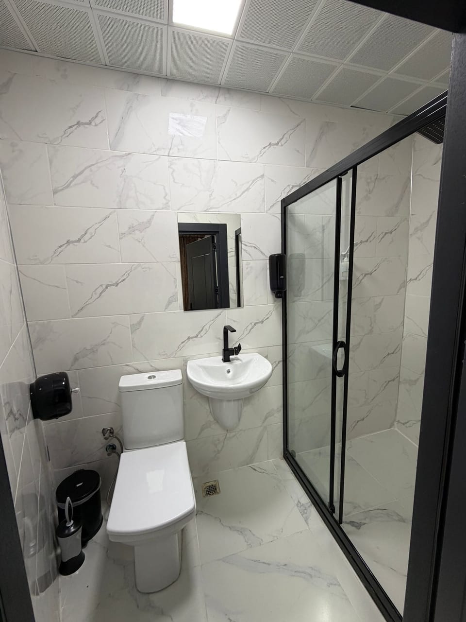 Free toiletries, hair dryer, bathrobes, slippers