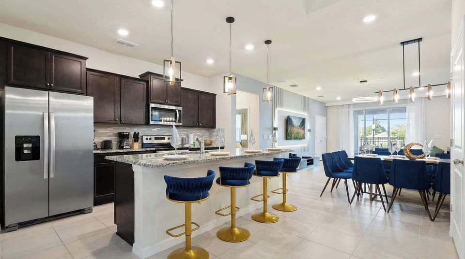 House, Multiple Beds, Pool Access, Pool View (3817LA WIR) | Private kitchen | Coffee/tea maker