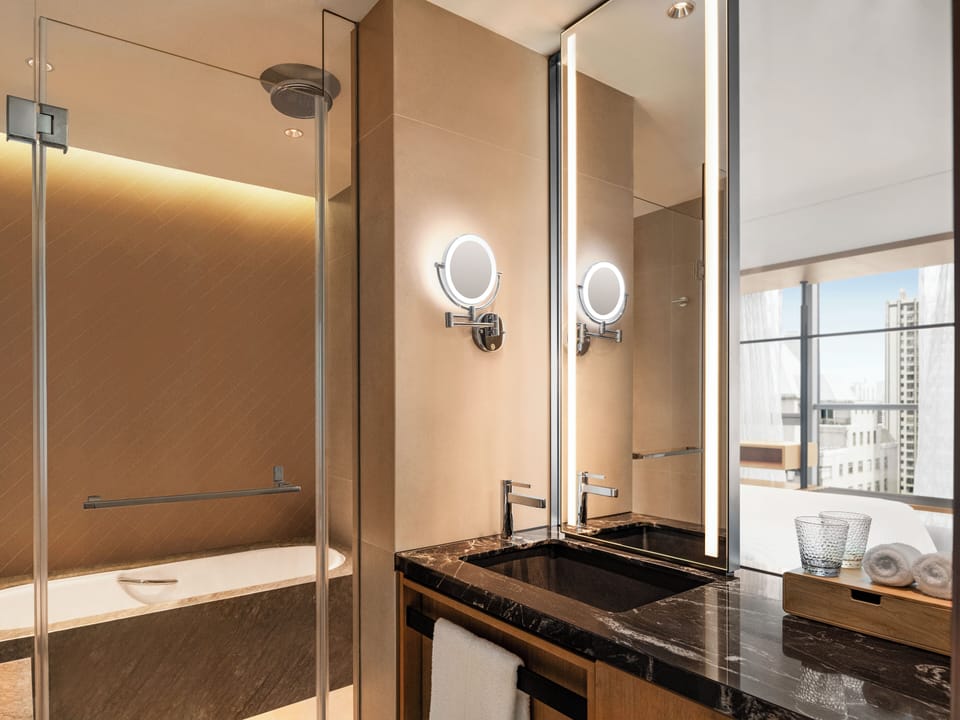 Exclusive Loft (X) | Bathroom | Eco-friendly toiletries, hair dryer, bathrobes, slippers