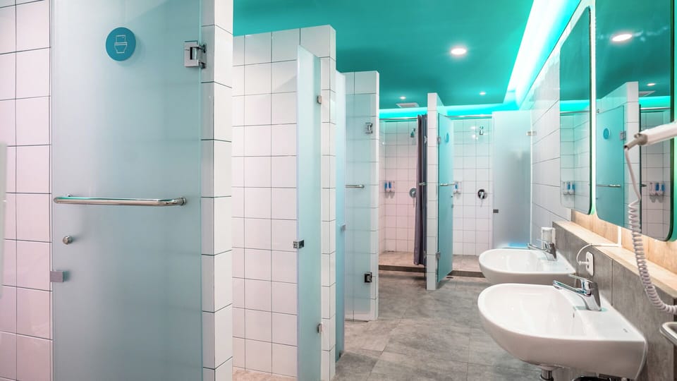 Shared bathroom