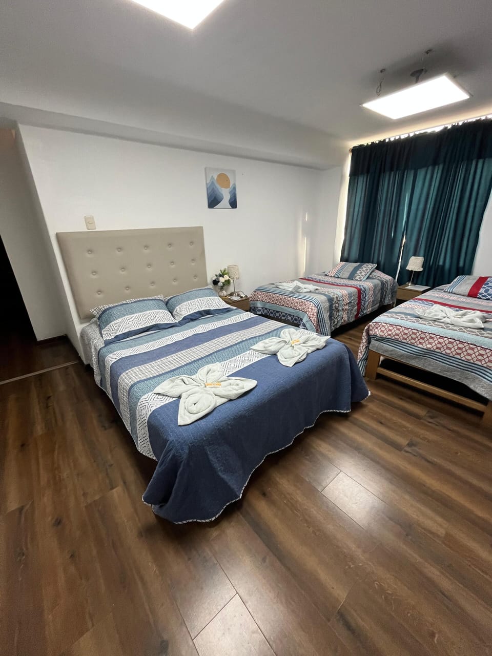 Hab Familiar Std B5 | Down comforters, desk, laptop workspace, iron/ironing board
