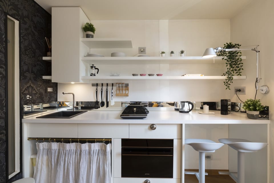Comfort Studio | Private kitchen | Fridge, oven, stovetop, dishwasher