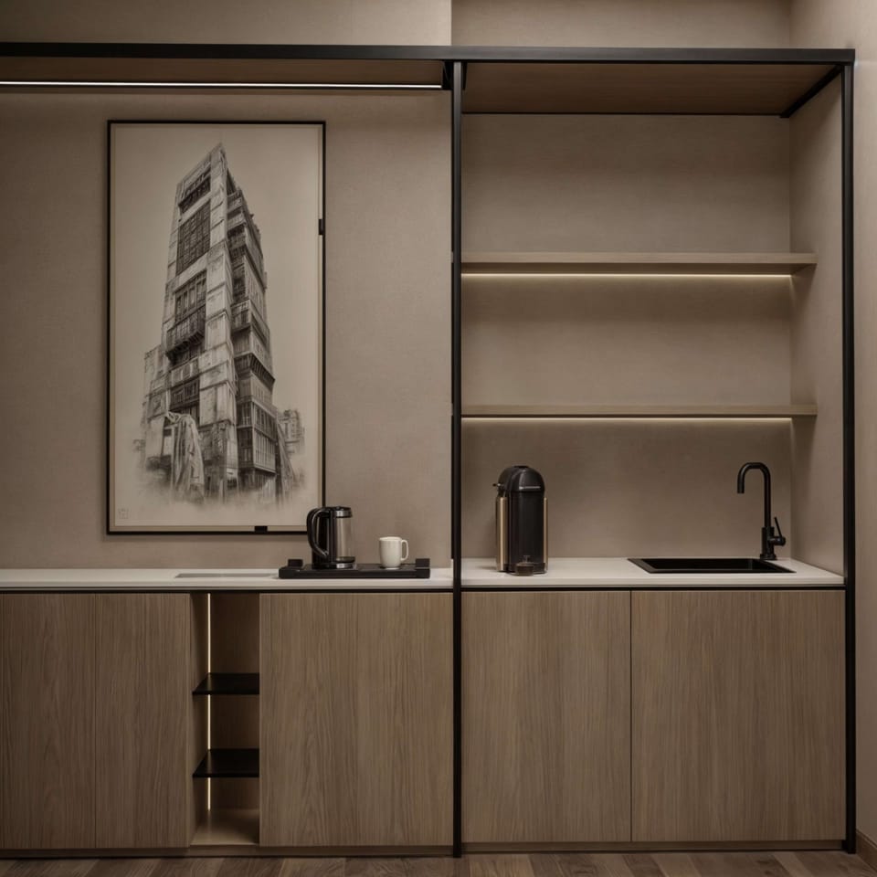 In-room safe, desk, laptop workspace, iron/ironing board
