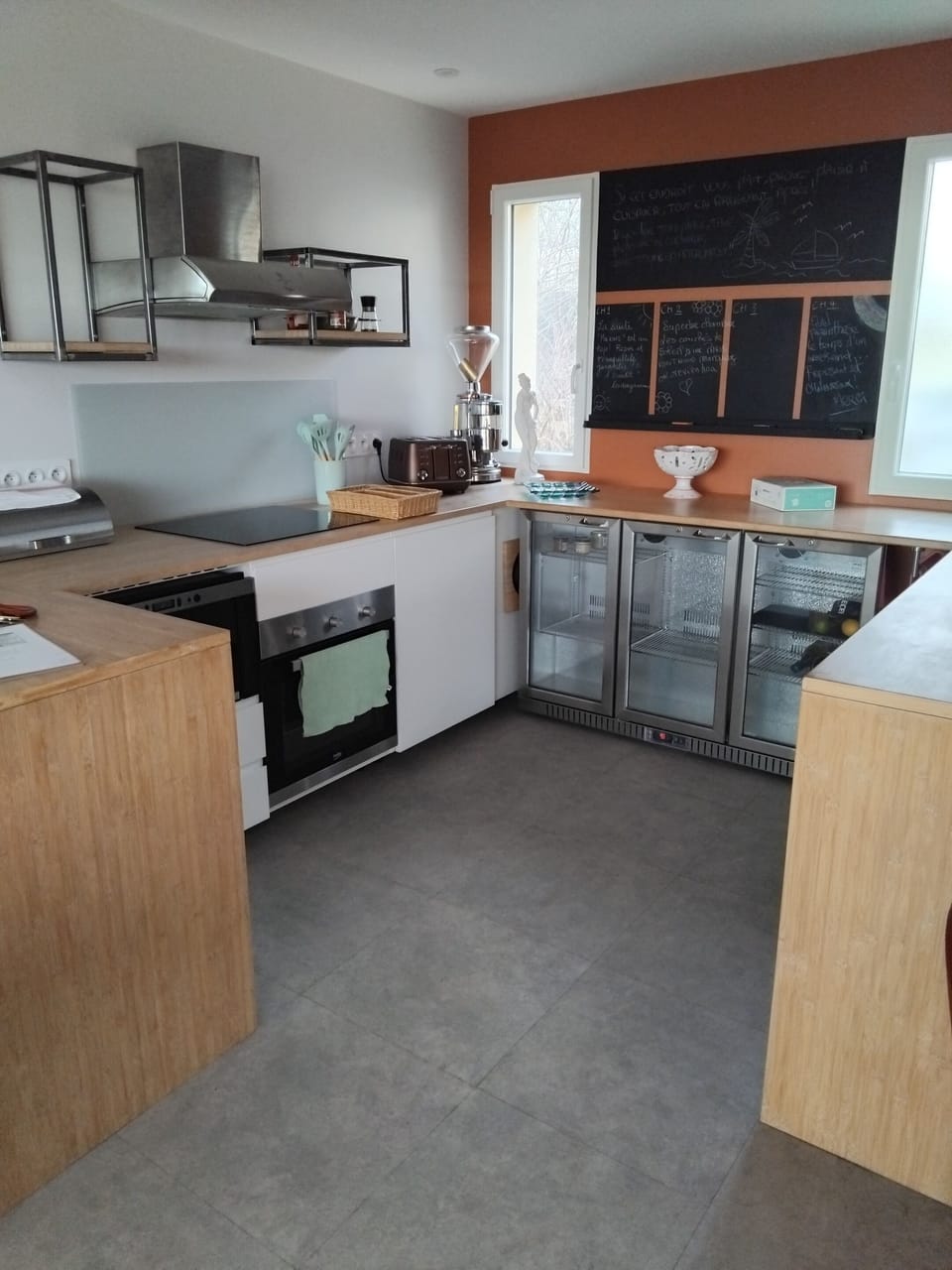 Quadruple Room, Garden View (Monet) | Shared kitchen