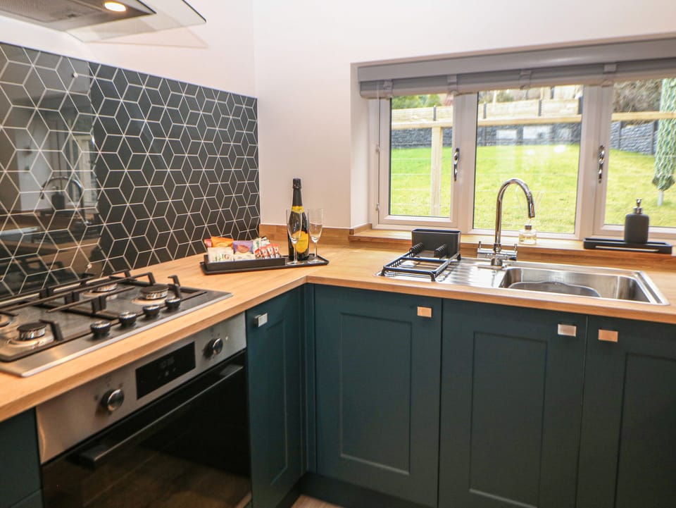 Fridge, dishwasher, electric kettle, toaster