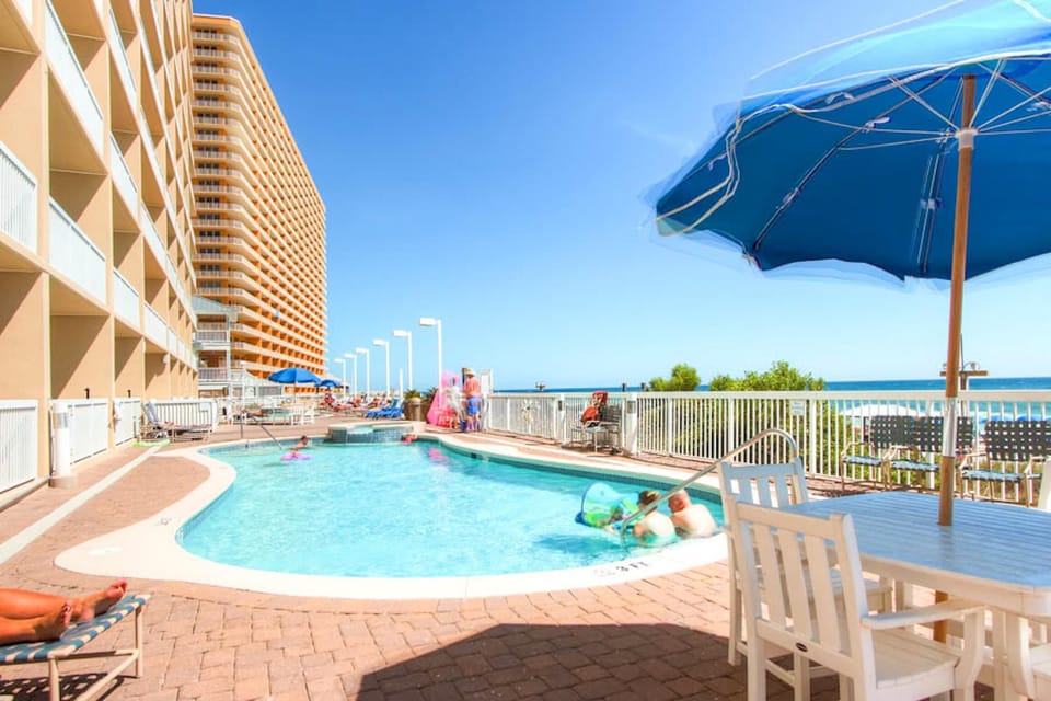 Condo, 1 King Bed with Sofa bed (Seychelles 907) | Pool | Outdoor pool, a heated pool