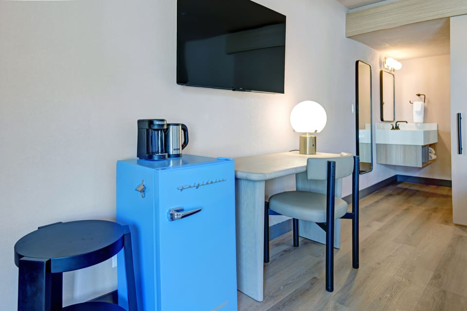 Blackout drapes, iron/ironing board, free WiFi, bed sheets