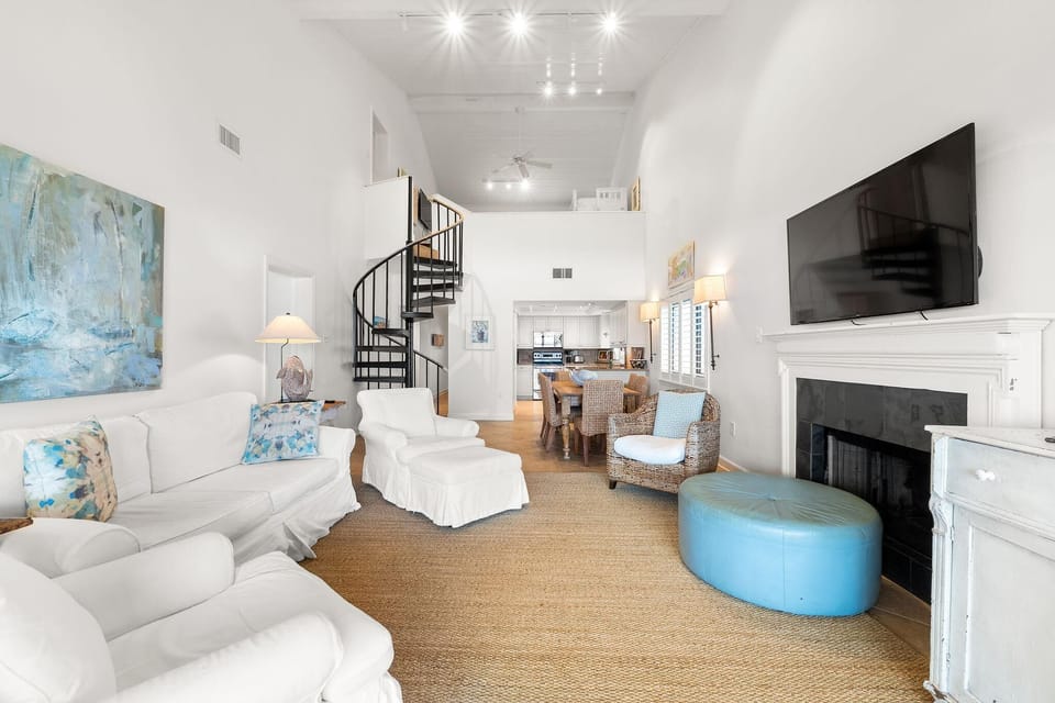 Condo, Multiple Beds (Shipwatch B301) | Living area | TV