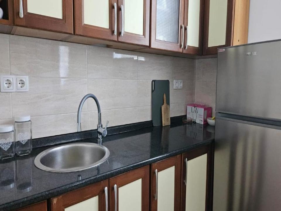 Apartment (Two Bedroom Apartment with Terrace) | Private kitchen | Fridge