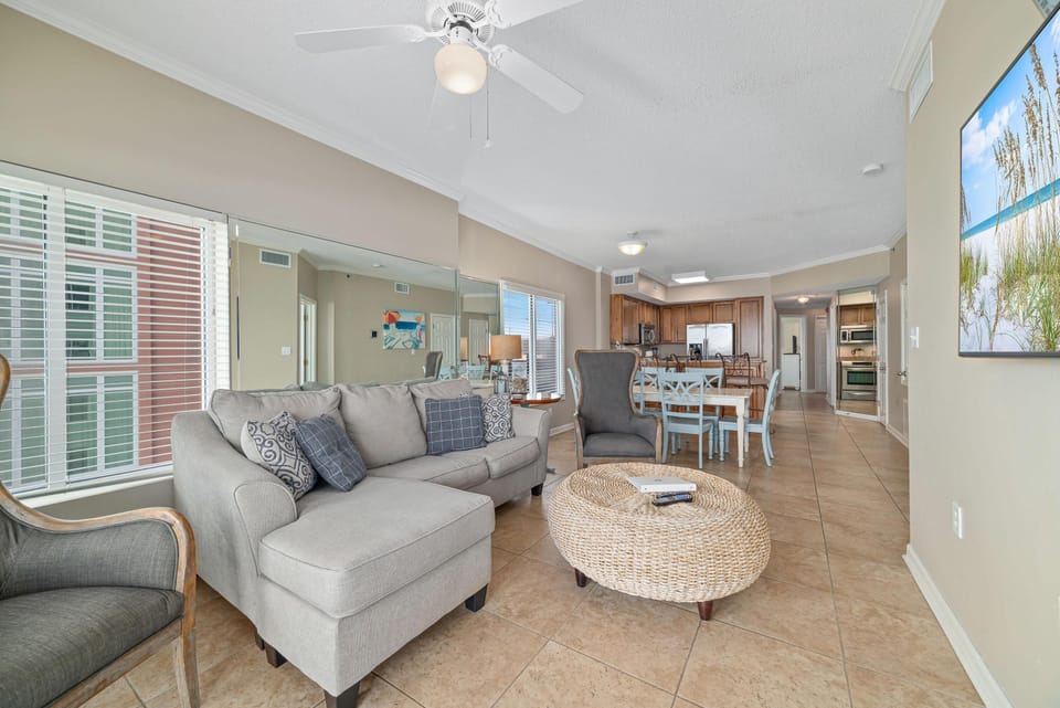 Condo, Multiple Beds (Tidewater 609) | Living area | TV