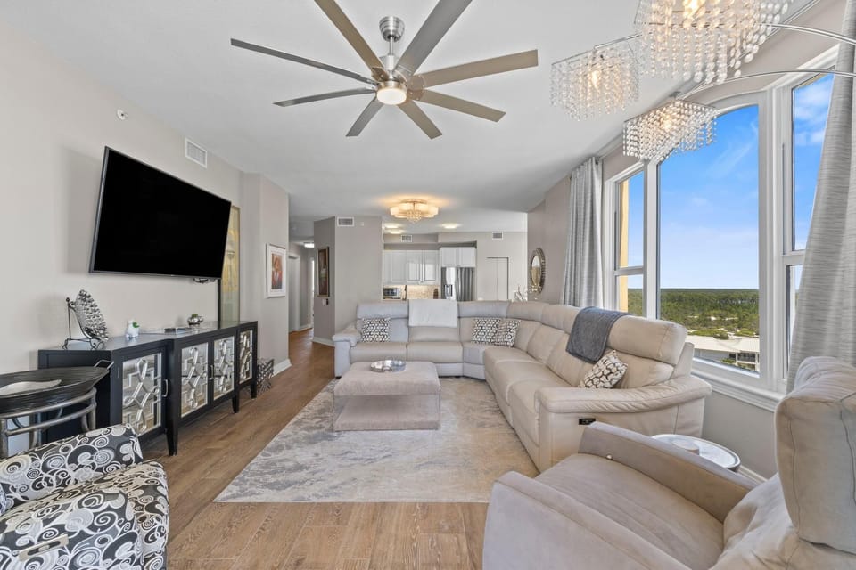 Condo, Multiple Beds (Beach Colony East 8A) | Living area | TV