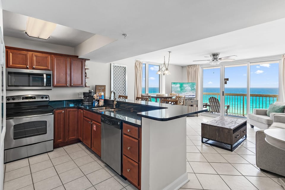 Condo, Multiple Beds (Pelican Beach Resort 801) | Private kitchen | Oven, toaster