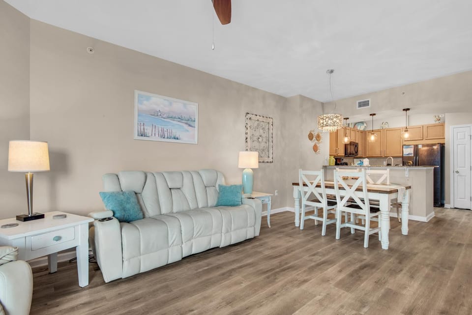Condo, Multiple Beds (Palms Resort #1503 Jr. 2BR) | Living area | TV