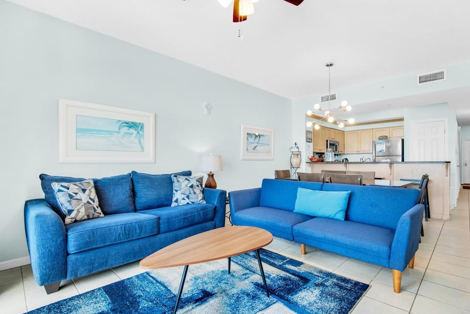 Condo, Multiple Beds (Majestic Sun 605B) | Living area | TV