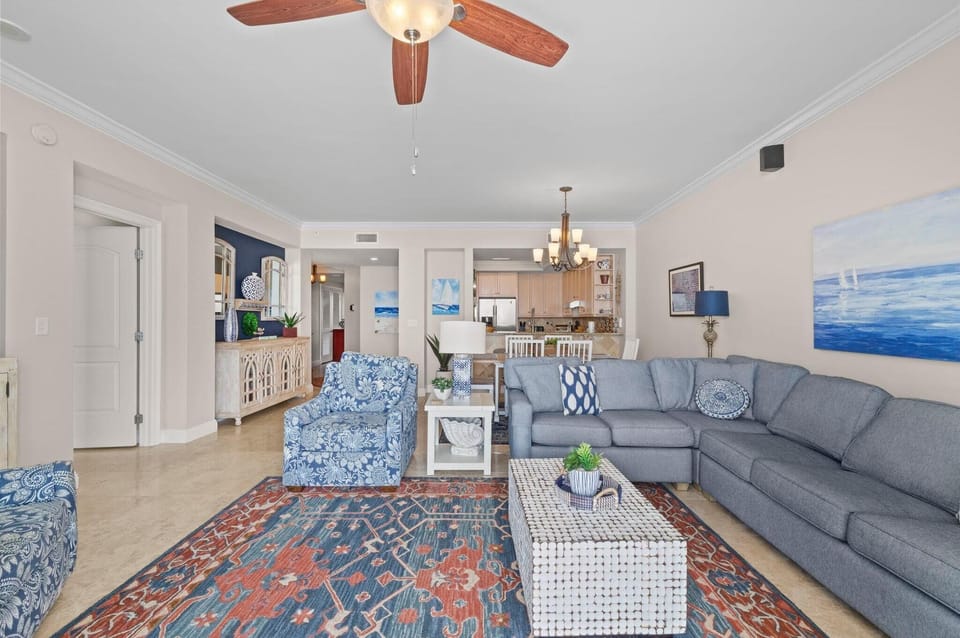 Condo, Multiple Beds (Indigo East 605) | Living area | TV