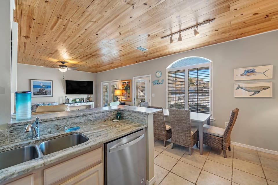 Condo, Multiple Beds (Charter Landing A7) | Private kitchen | Oven, toaster, paper towels