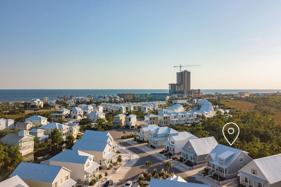 House, Multiple Beds (Starfish Cottage) | Aerial view