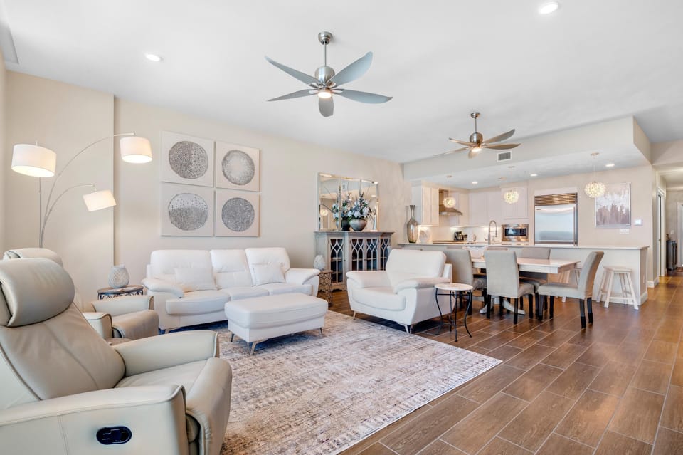 Condo, Multiple Beds (Vista Del Mar 406) | Living area | TV