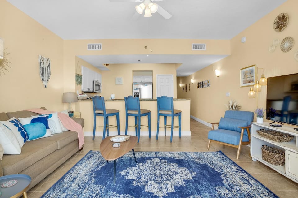 Condo, Multiple Beds (Ariel Dunes I 1706) | Living area | TV