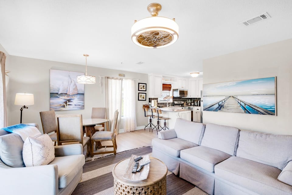 Condo, Multiple Beds (Beachwood Villas 12C) | Living area | TV