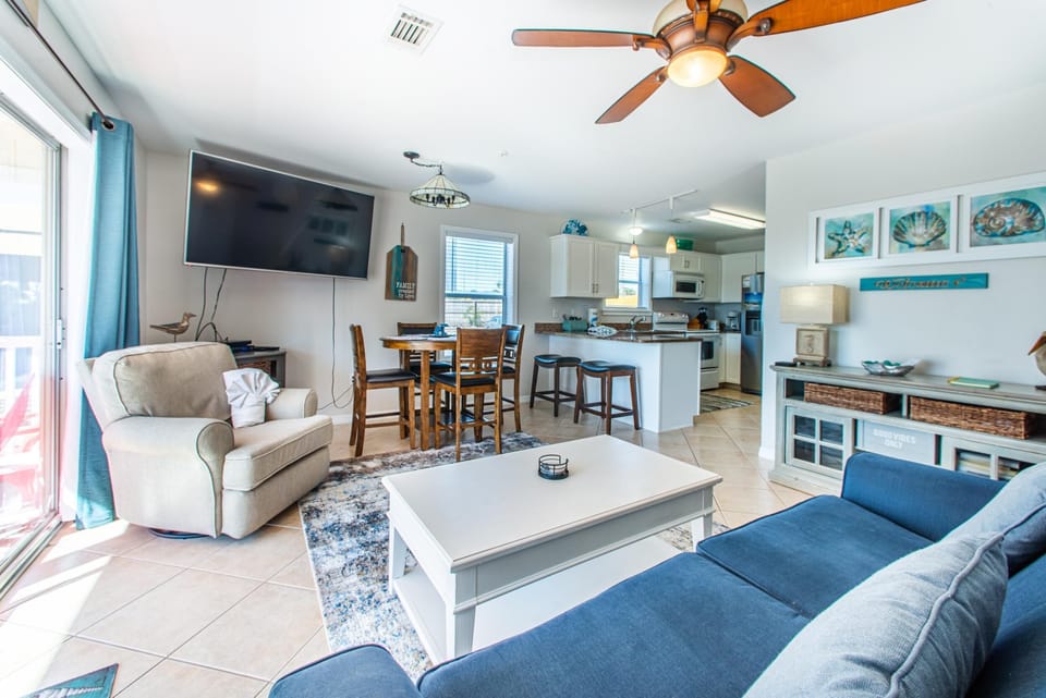 Condo, Multiple Beds (St. Martin Beachwalk Villas 311) | Living area | TV