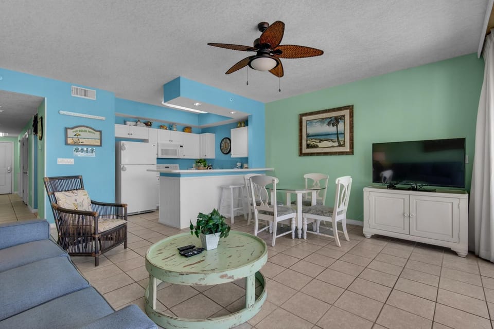 Condo, 1 King Bed with Sofa bed (Destin West Gulfside #203) | Living area | TV