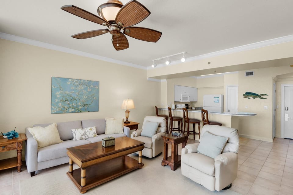 Condo, 1 King Bed with Sofa bed (Shores of Panama 1313) | Living area | TV