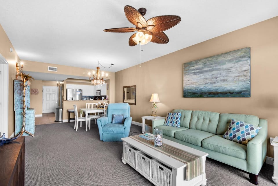 Condo, 2 Queen Beds (Ariel Dunes I 1404) | Living area | TV