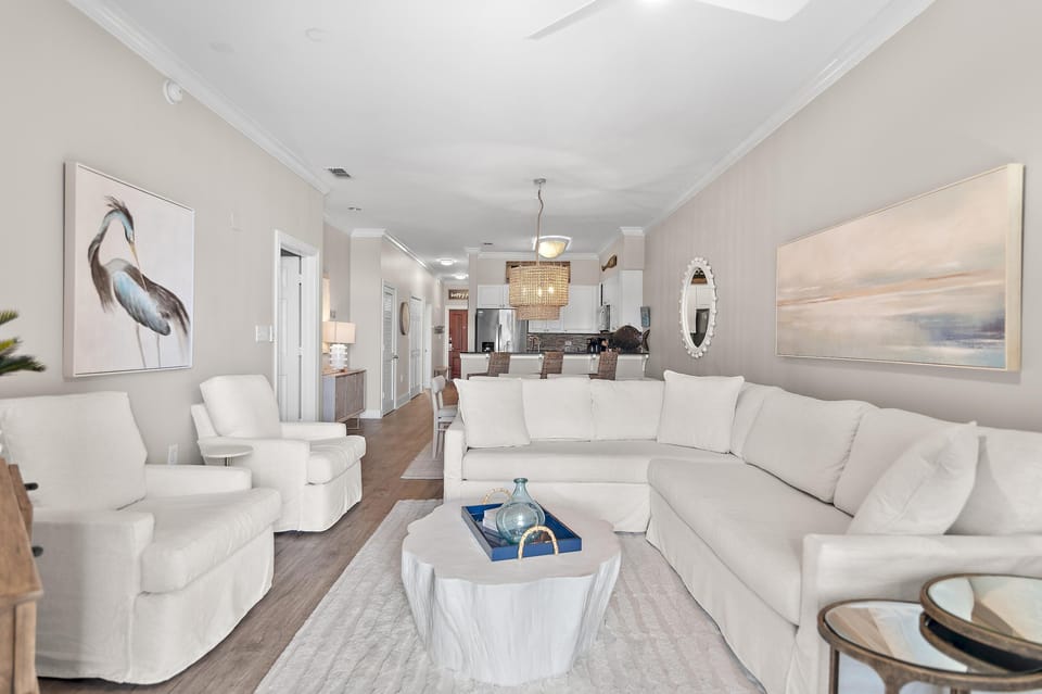 Condo, Multiple Beds (Village of South Walton E303) | Living area | TV