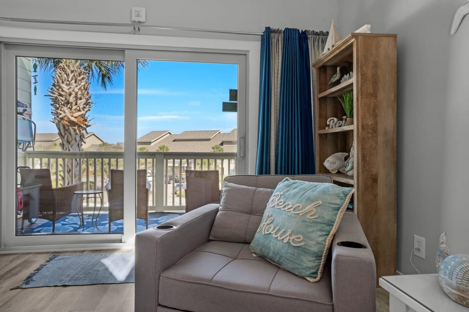 Condo, Multiple Beds (Seascape Villas 148- Vacay with a Vie) | Living area | TV