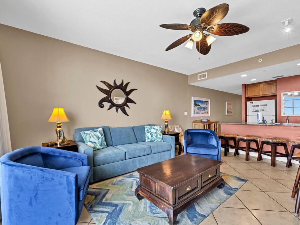 Condo, Multiple Beds (Sterling Reef 1203) | Living area | TV