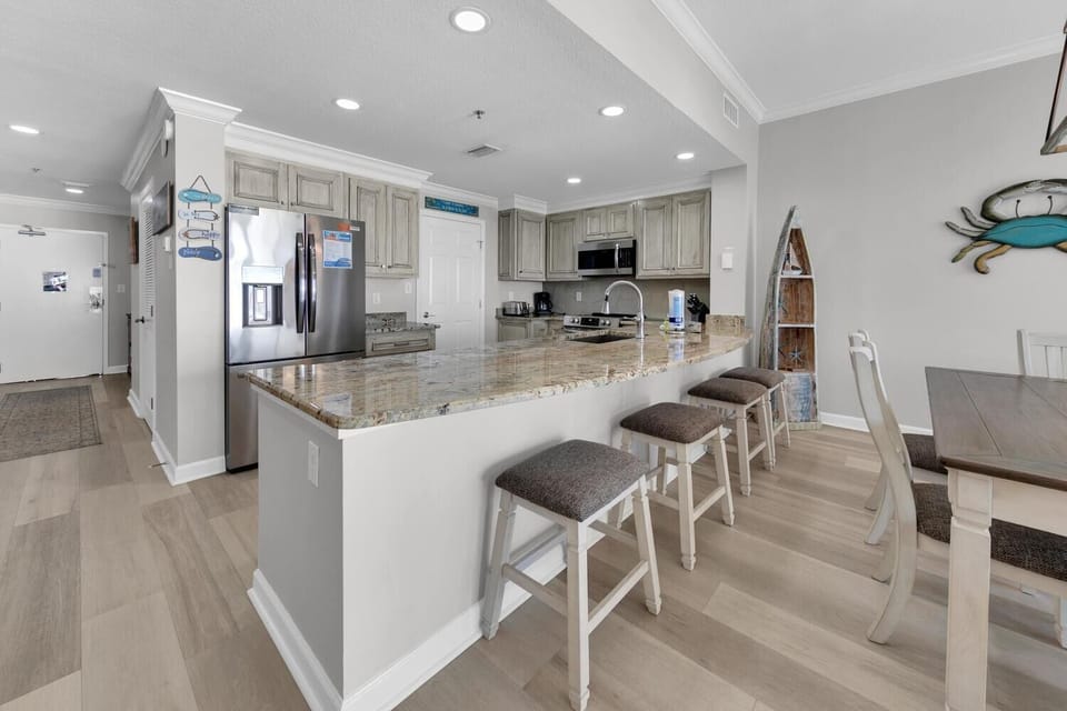 Condo, Multiple Beds (Sterling Beach #1206) | Private kitchen | Oven, toaster