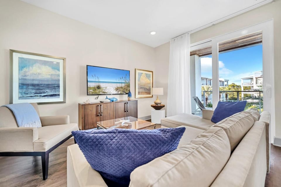 Condo, Multiple Beds (The Pointe 1-134) | Living area | TV