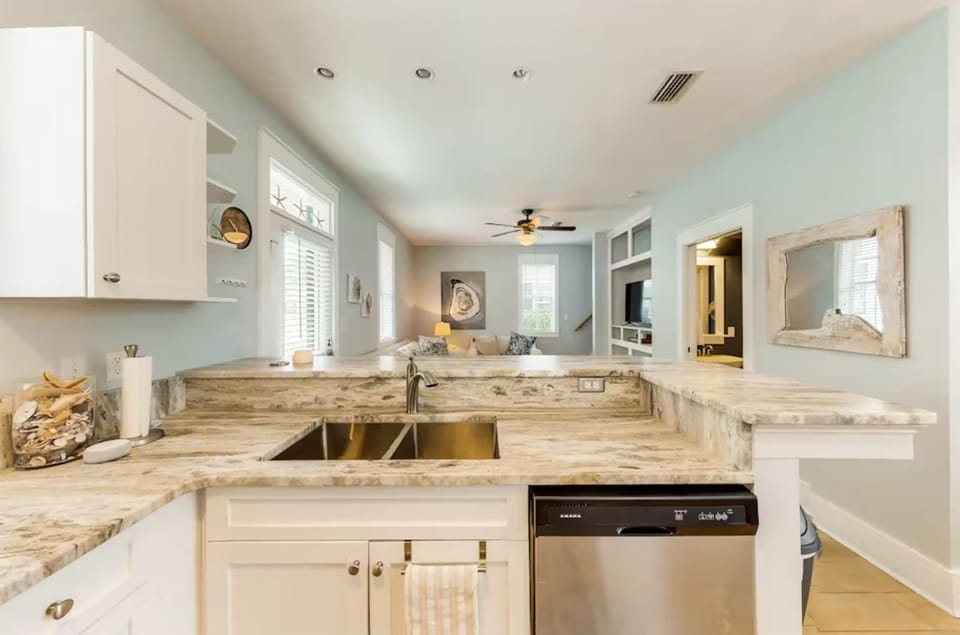House, Multiple Beds (Seagrove Bungalow 110 - One Ten Again) | Private kitchen | Oven, toaster