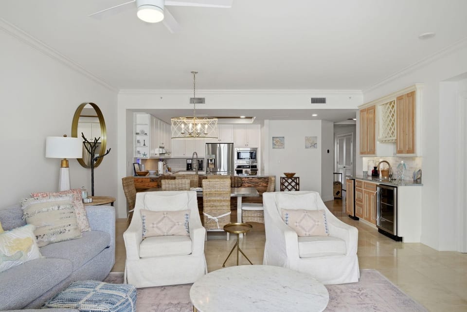 Condo, Multiple Beds (Indigo West 602) | Living area | TV