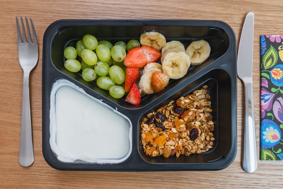 Daily to-go breakfast for a fee