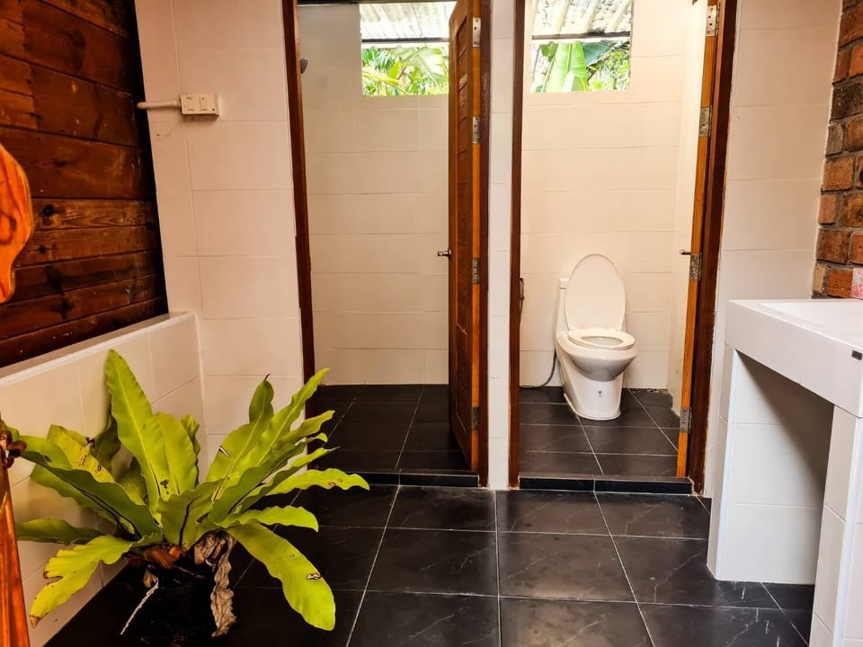 Economy House, 1 Bedroom | Bathroom | Hair dryer, bathrobes, slippers