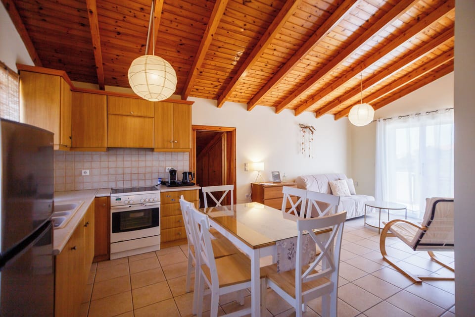 Loft, Balcony, Mountain View | Private kitchen | Full-size fridge, electric kettle, cookware/dishes/utensils