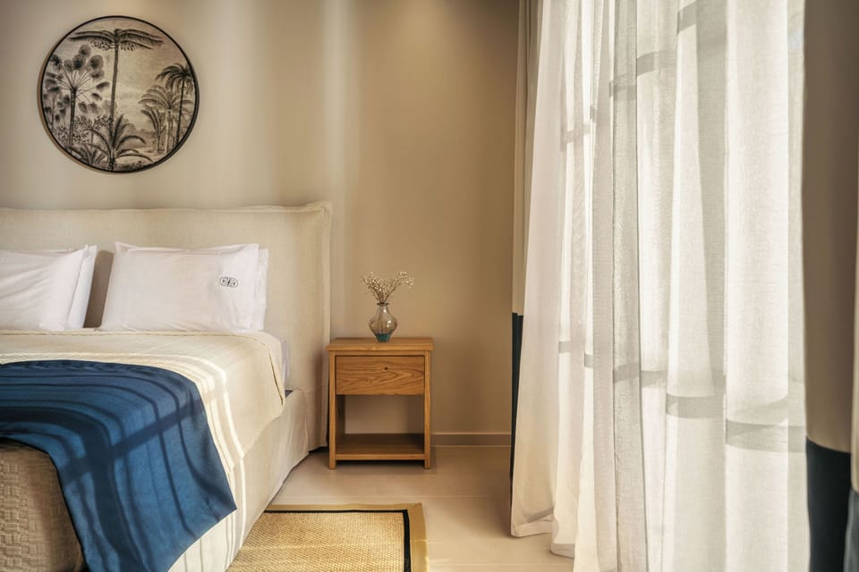 Luxury Suite, 1 King Bed, Sea View | 1 bedroom, premium bedding, pillowtop beds, in-room safe