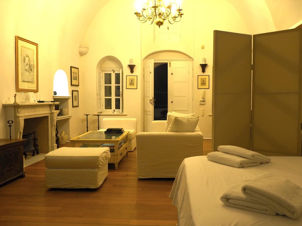 Traditional Apartment, Sea View | Living area | Flat-screen TV