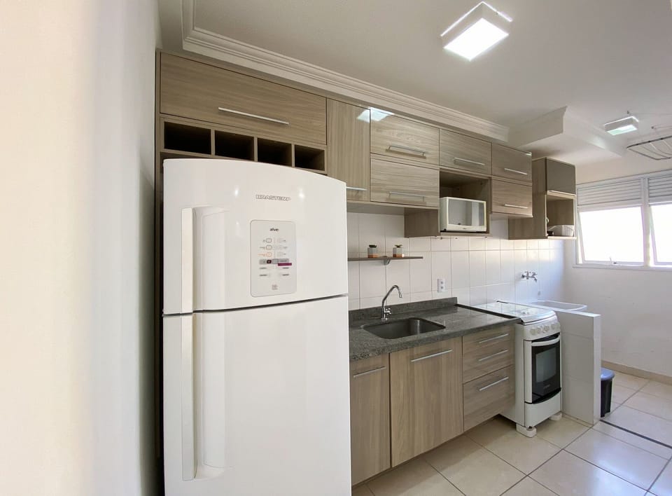 Comfort Apartment | Private kitchen | Fridge, microwave, oven, cookware/dishes/utensils