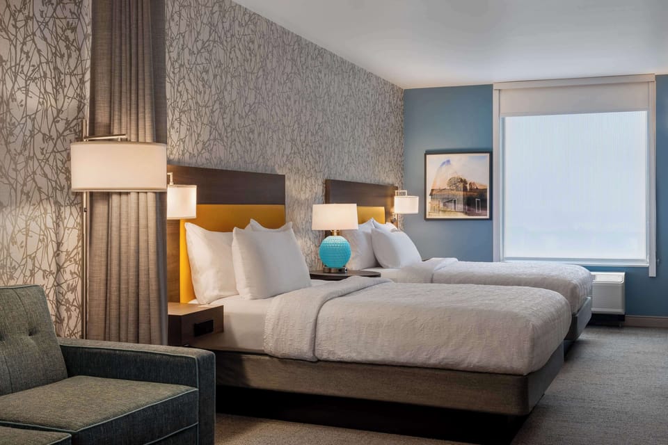 Studio Suite, 2 Queen Beds | Hypo-allergenic bedding, individually decorated, individually furnished