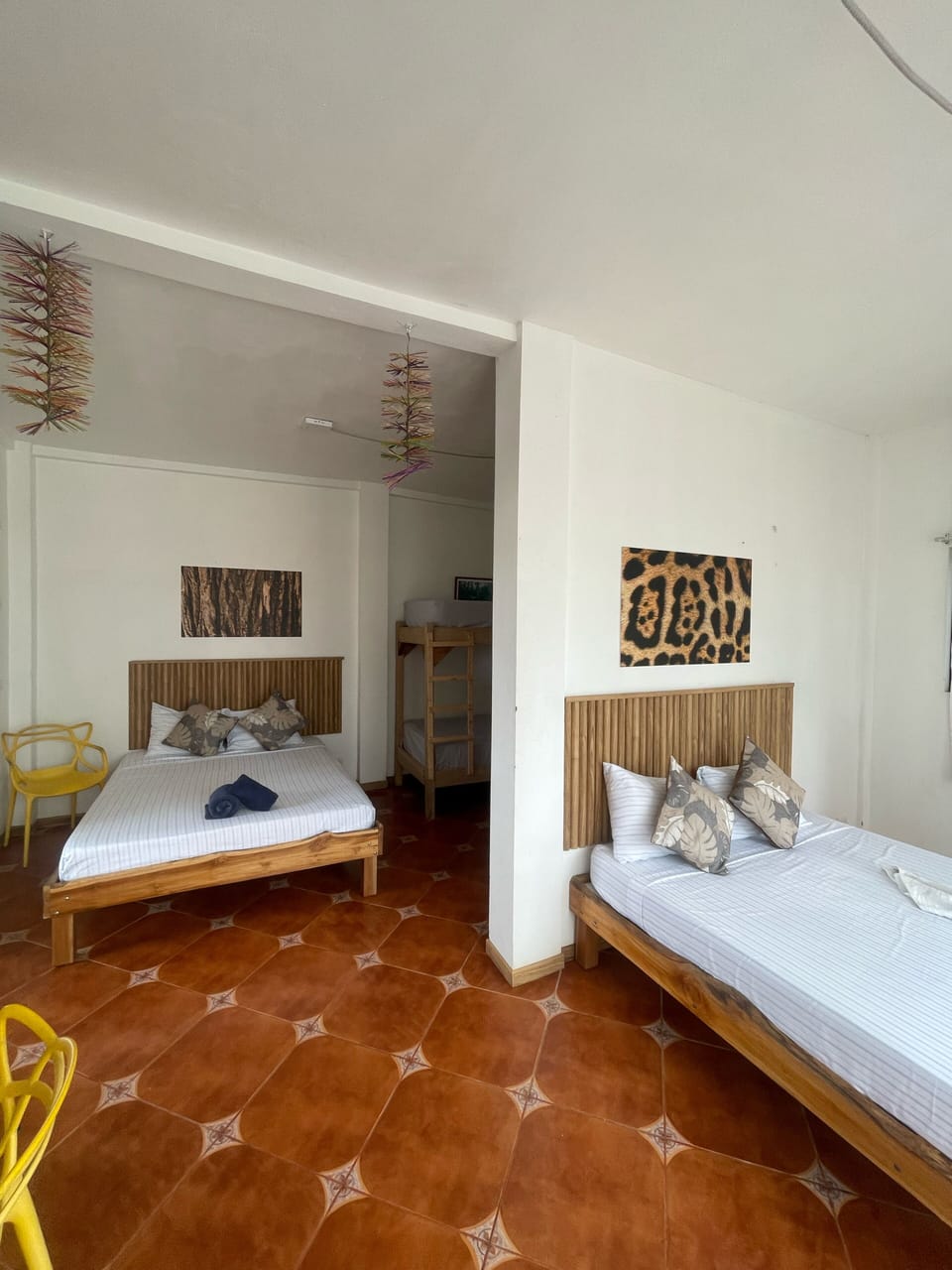 Family Quadruple Room with Sea View | Desk, WiFi (free), bed sheets